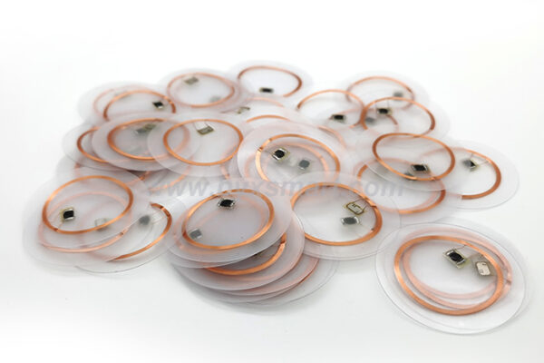 Ultrathin Round 13.56MHz Transparent Coin tag