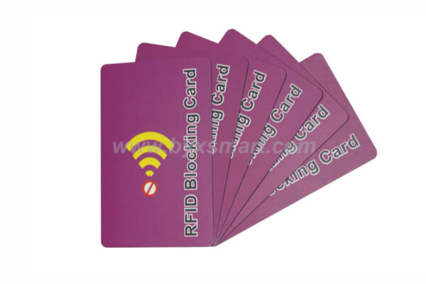 Anti-theft Brush RFID Blocking Card
