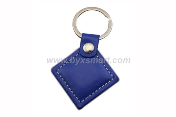 MF 1k Leather Keychain