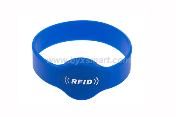 RFID Circle Header Silicon Wristbands