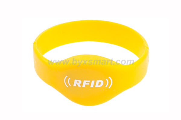 RFID Oval Header Silicon Wristbands