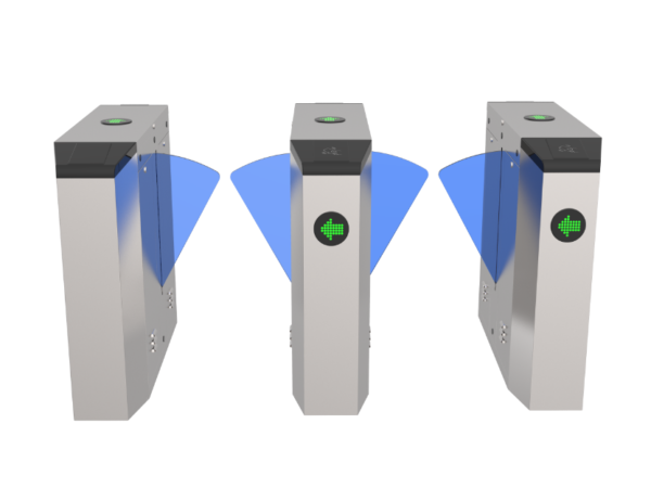 Security Turnstile Mechanism Flap Barrier Gate